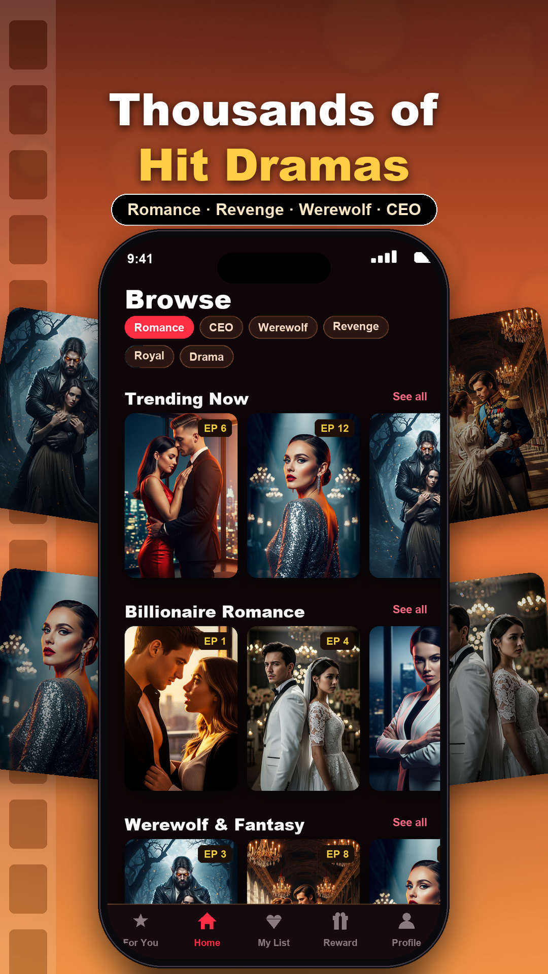 Thousands of hit dramas to browse